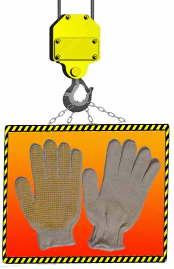 
G008 - 
Cotton dotted gloves 