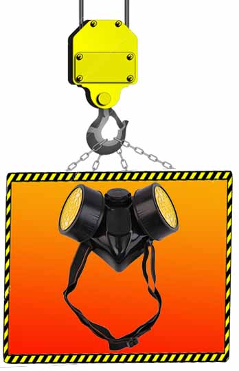 
M006 - 
Leather muzzle with 2 filters 